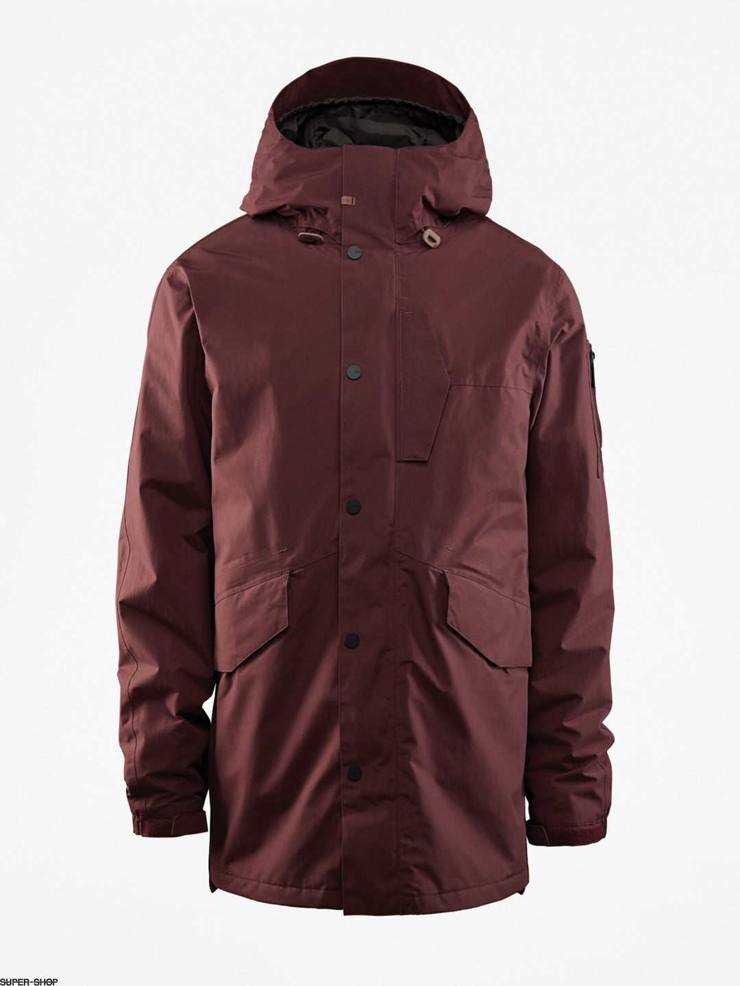 Burgundy snowboard jacket online