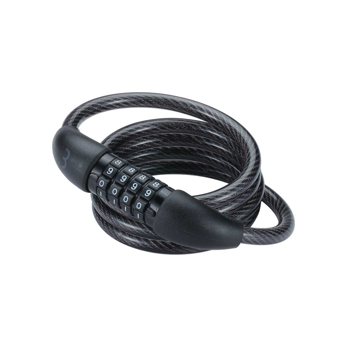 BBB Quickcode BikeLock Resetable 8mmx1200mm Blk