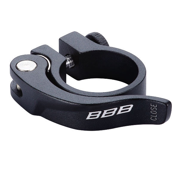 BBB Smooth Lever Q/R Seatclamp 31.8mm Black