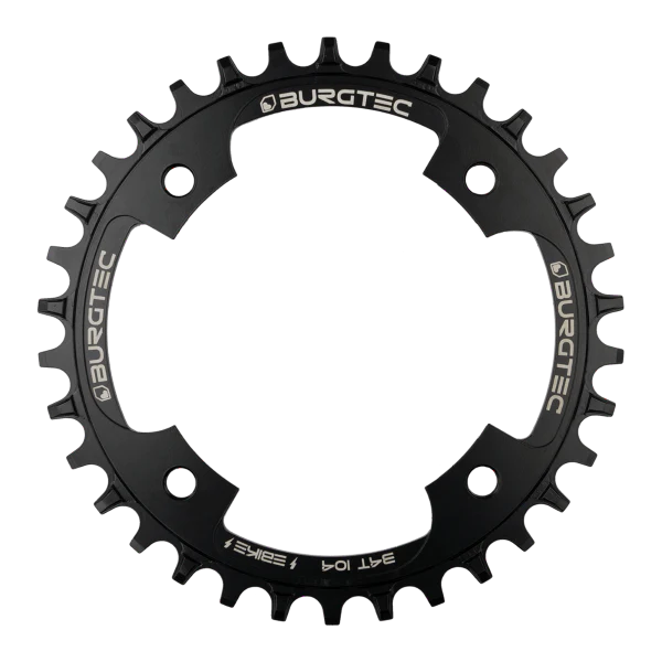 Burgtec 104mm BCD Outside Fit E-Bike Steel Thin Chainring 34T
