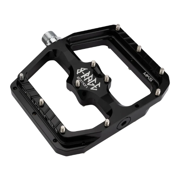 Burgtec Penthouse Flat MK5 B-Rage Edition Pedals - Black