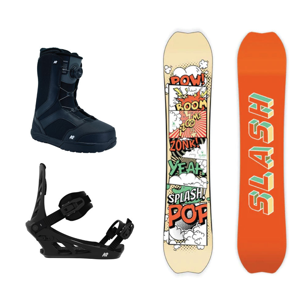 Child Snowboard & Boots (16yrs & under)