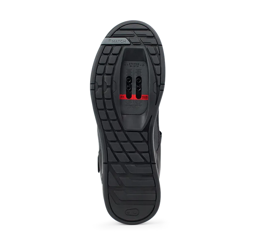 Crankbrothers Shoes Mallet BOA Black/Gold-Blk outsole