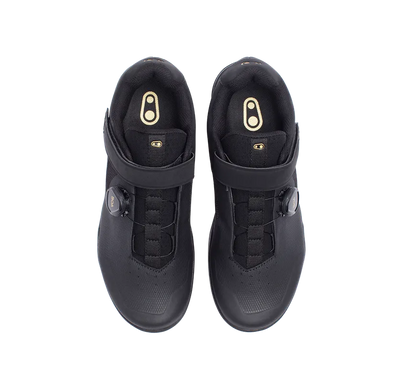 Crankbrothers Shoes Mallet BOA Black/Gold-Blk outsole