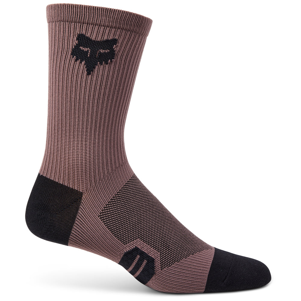 Fox 6 Inch Ranger Socks - Cordovan