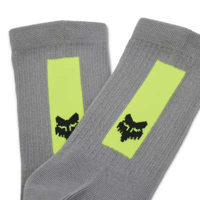 Fox 8 Inch Defend Socks - Steel Grey