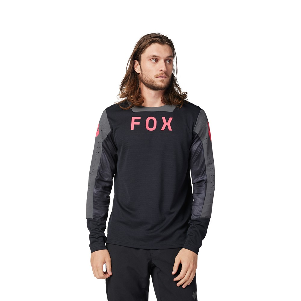 Fox Defend LS Jersey TAUNT - Black