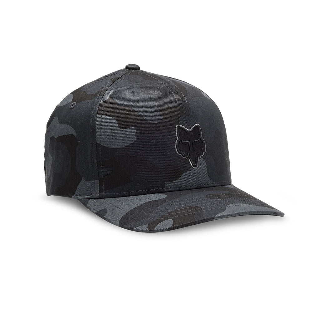 Fox Fox Head Flexfit Hat - Black Camo