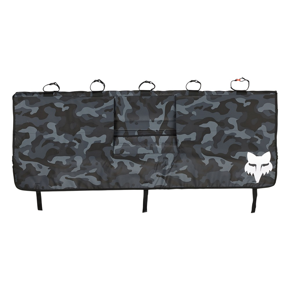 Fox Tailgate Cover Small - Black Camo