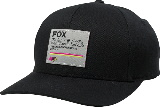 Fox Youth Analog Flexfit Hat Black OS
