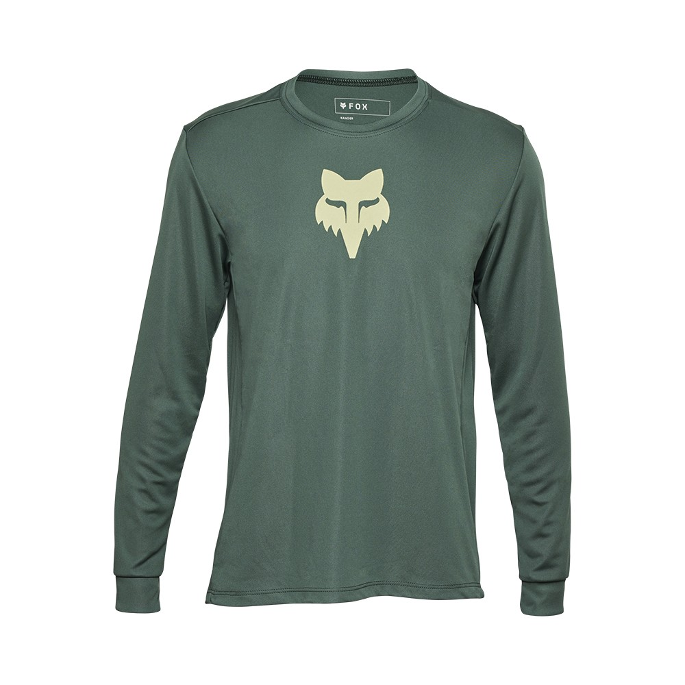 Fox YOUTH Ranger LS Jersey - Hunter Green