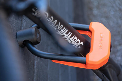 Hiplok DX Orange 14mm D-Lock Wearable