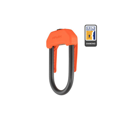 Hiplok DX Orange 14mm D-Lock Wearable