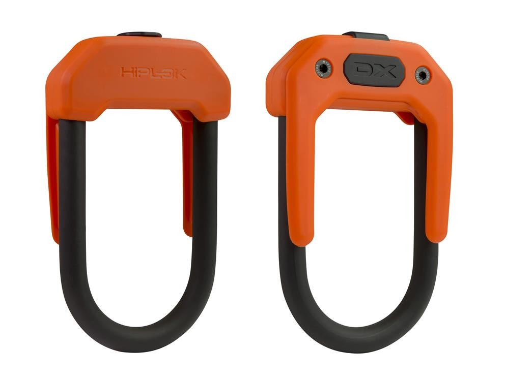 Hiplok DX Orange 14mm D-Lock Wearable