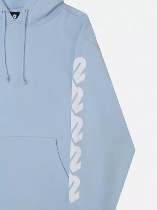 K2 Wms Chain Logo Hoodie - Light Blue