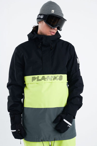 Planks Jacket - Happy Days Anorak - Fluoro Lime