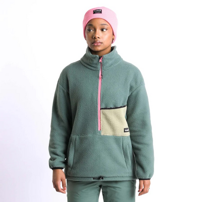 Planks Wmns Fleece - Day Tripper - Sage Green 2024