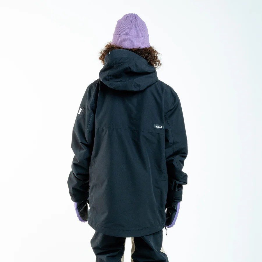 Planks Jacket - Happy Days Anorak - Black 2024