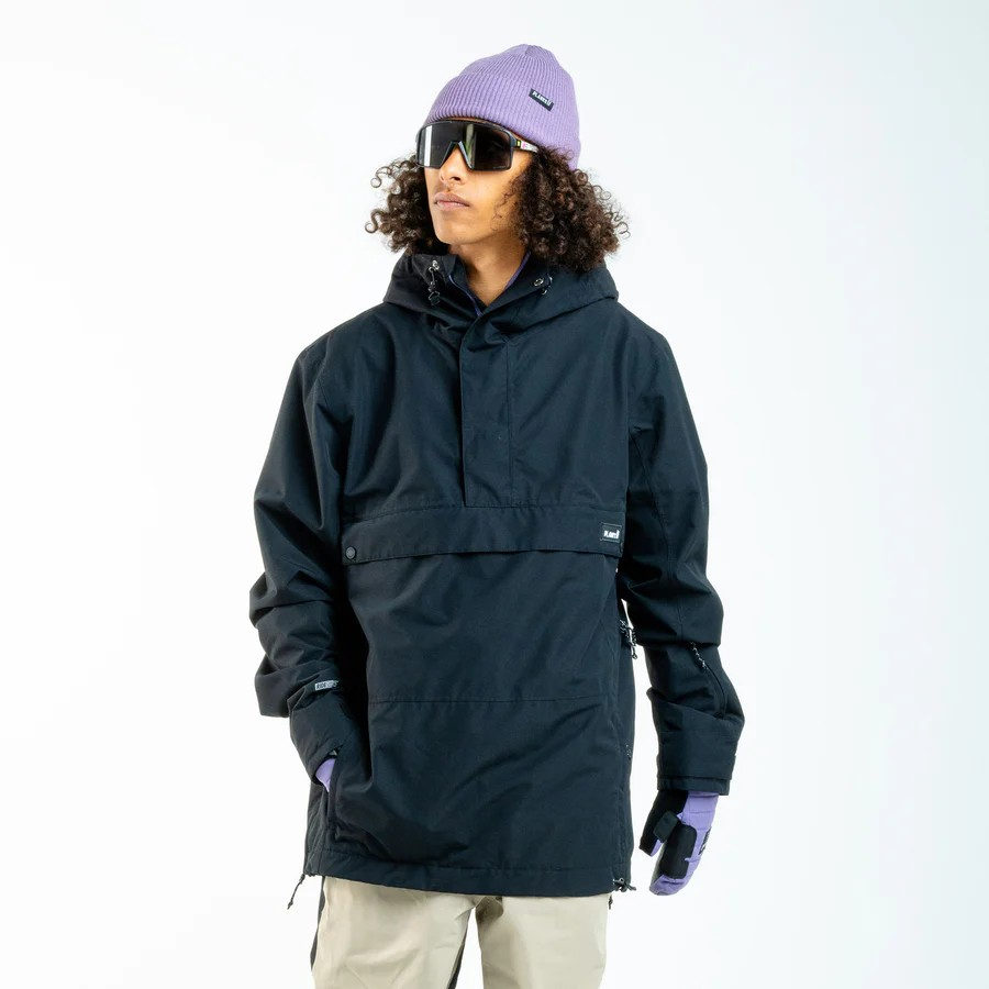 Planks Jacket - Happy Days Anorak - Black 2024