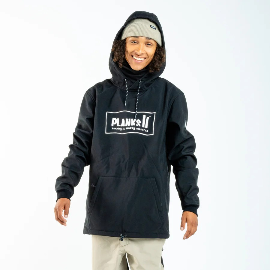 Planks Jacket - Parkside Soft Shell - Black 2024