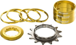 Reverse Components Single Speed Kit 13T - Gold