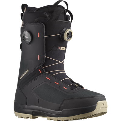 Salomon Echo Dual Boa - Black/Spray Green/Hot Coral