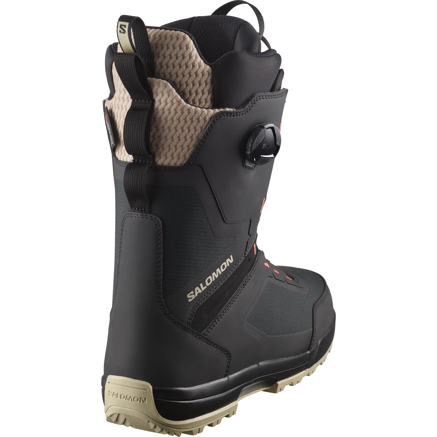 Salomon Echo Dual Boa - Black/Spray Green/Hot Coral