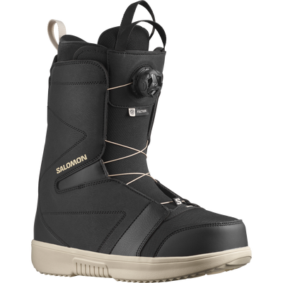 Salomon Faction Boa - Black/Rainy Day