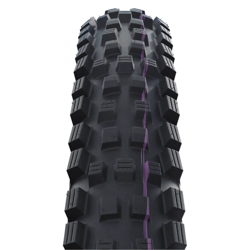 Schwalbe Tyre Magic Mary 29 x 2.4 Evolution Folding ADDIX Ultrasoft (Purple) Super Downhill TL-Easy E-50 HS447 Black