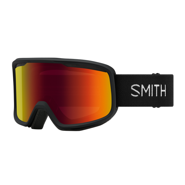 Smith 24 Frontier - Black - Red Sol-X Mirror