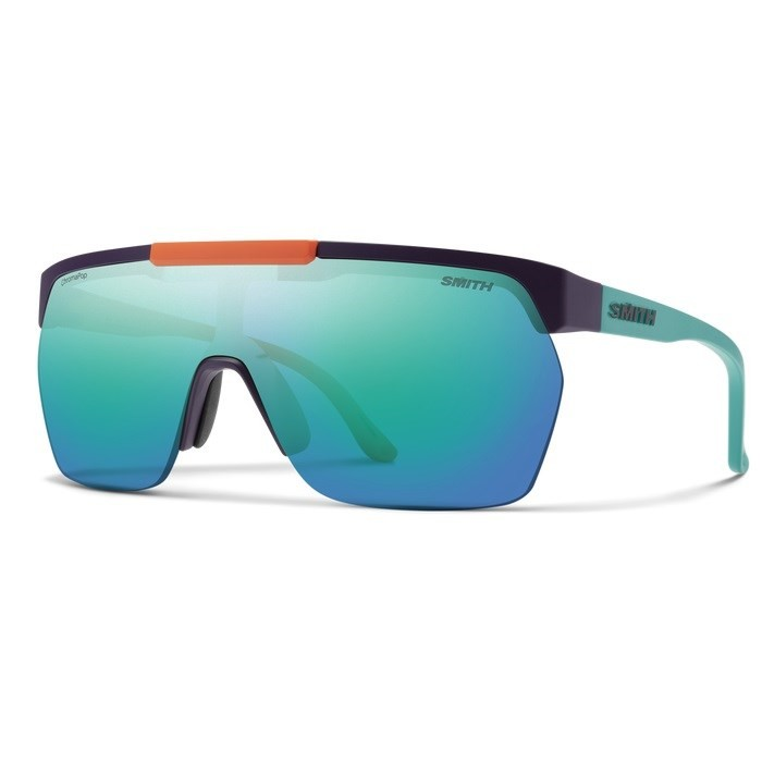 Smith XC - Purple/Cinder/Hi Viz CP Polarized Opal Mirror