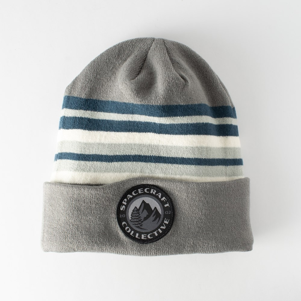 Spacecraft Striped Lotus Beanie