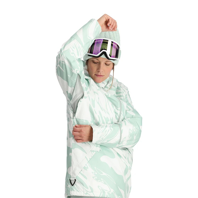 Spyder All Out Anorak - White Combo