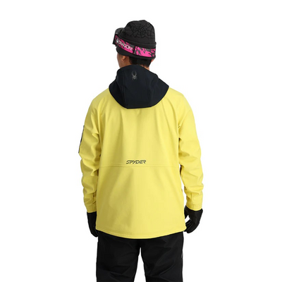 Spyder Softshell Riding Hoodie - Yellow