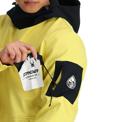 Spyder Softshell Riding Hoodie - Yellow