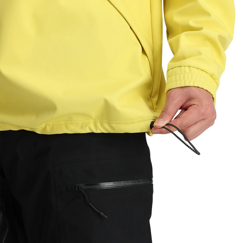 Spyder Softshell Riding Hoodie - Yellow