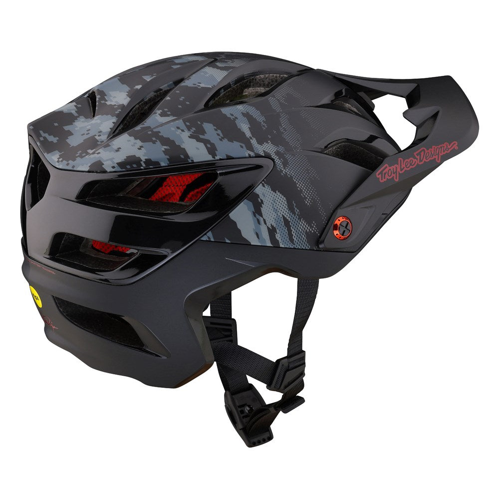 Troy Lee A3 AS Helmet w/MIPS Digi Camo Black