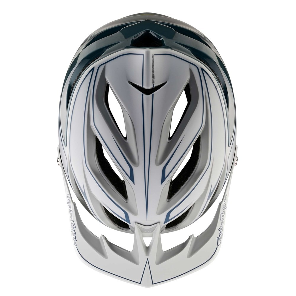 Troy Lee A3 AS MIPS Uno Pinstripe Light Gray