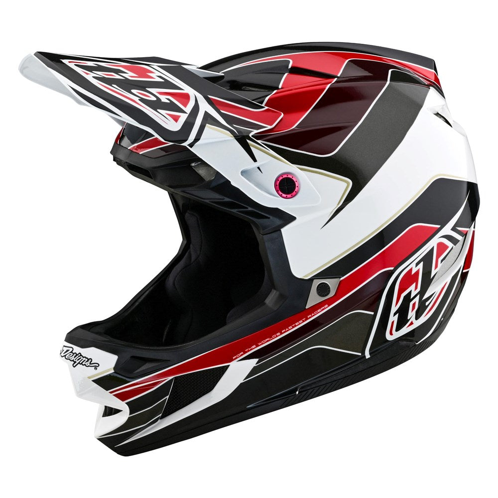 Troy Lee D4 AS Polyacrylite Helmet Block Charcoal/Red