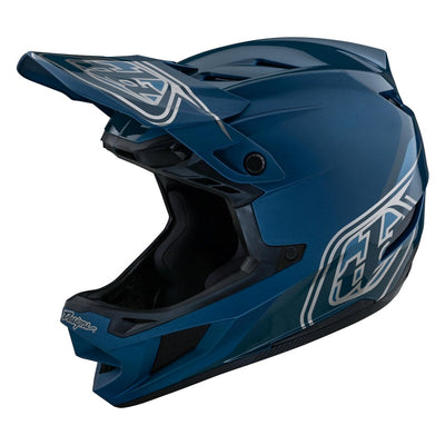 Troy Lee D4 AS Polyacrylite Helmet Shadow Blue