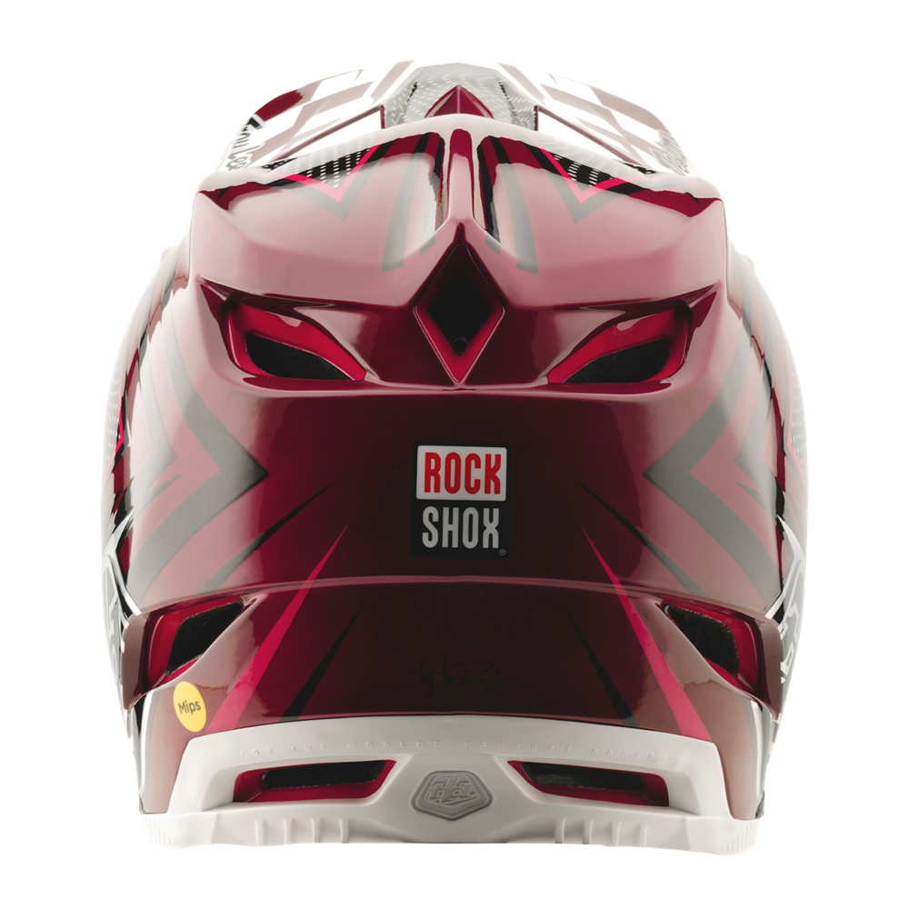 Troy Lee D4 AS Carbon Helmet Sram Radioscape Black / Berry