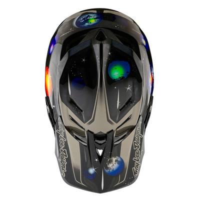 Troy Lee D4 AS Carbon Helmet SPACIAN Black