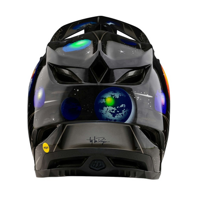 Troy Lee D4 AS Carbon Helmet SPACIAN Black