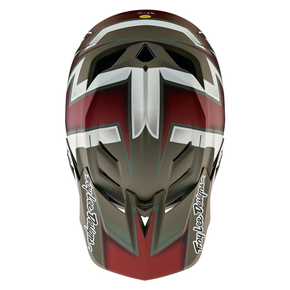 Troy Lee D4 AS Composite Helmet Ever Tarmac