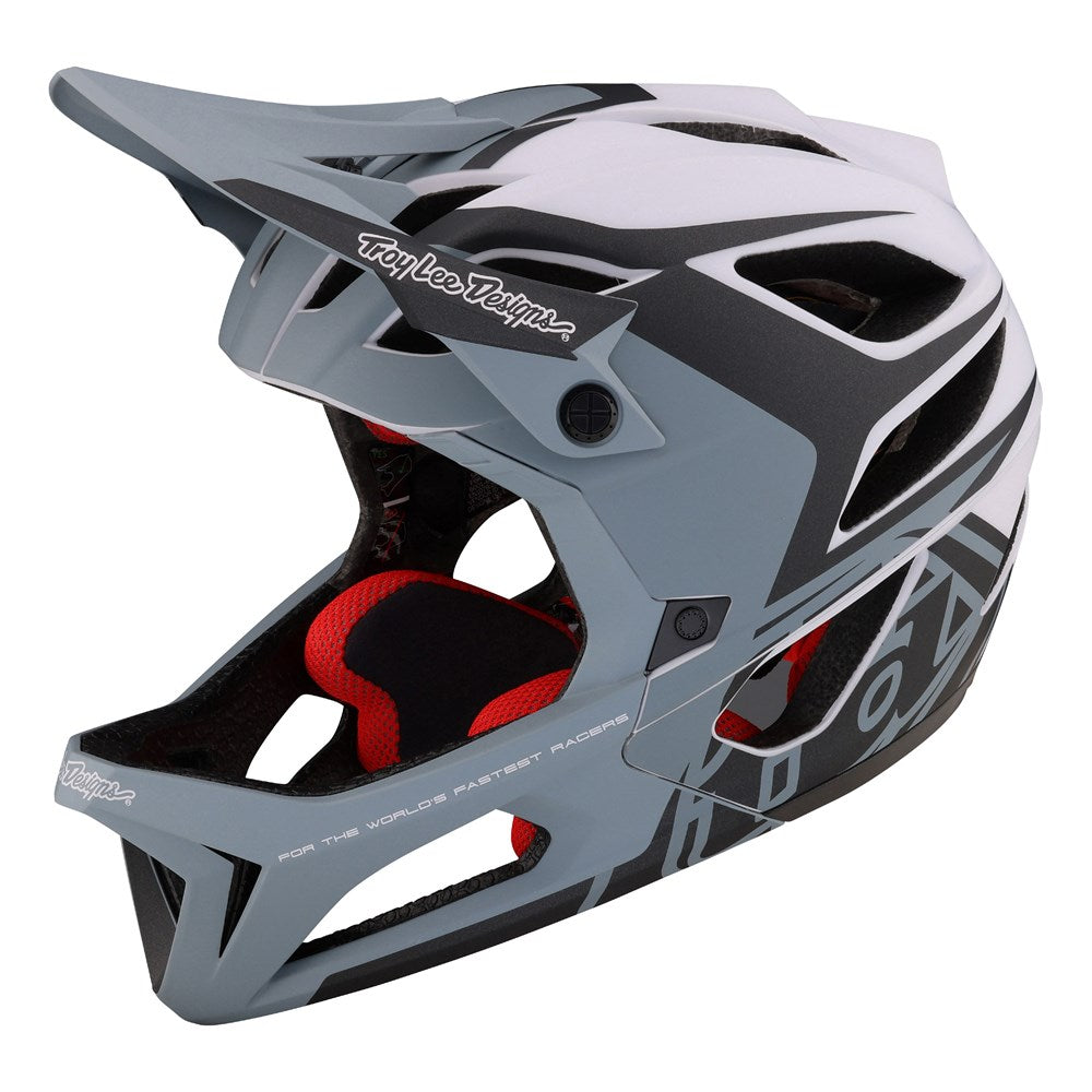 Troy Lee Stage AS Helmet w/MIPS Valance Gray