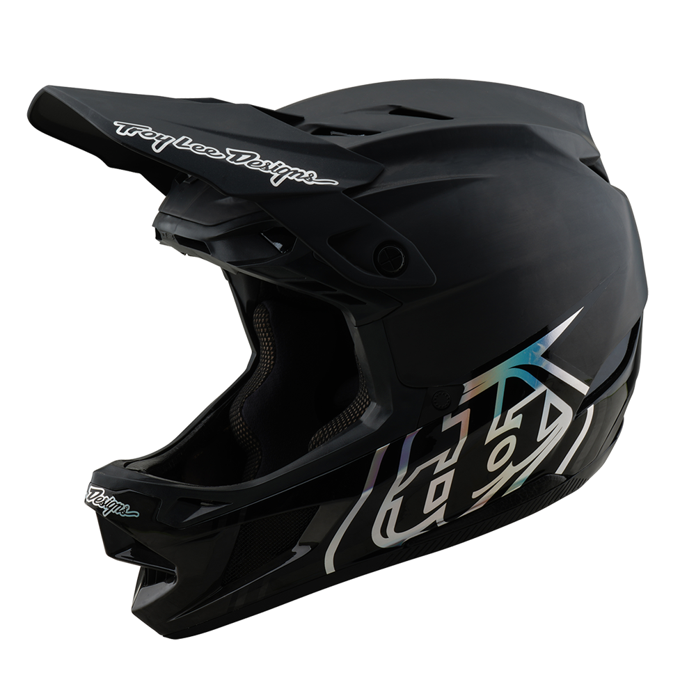 Troy Lee D4 AS Carbon Helmet Stealth Black