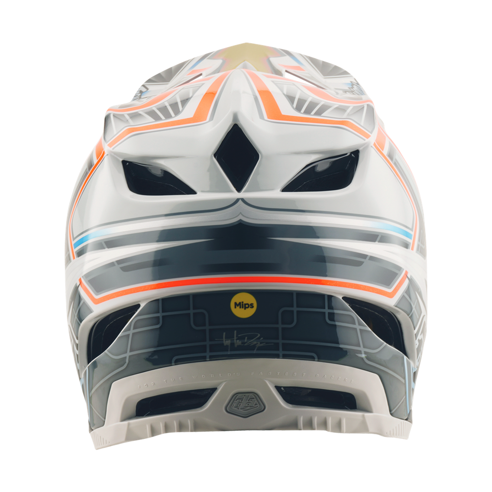 Troy Lee D4 AS Composite Helmet Lowrider Gray
