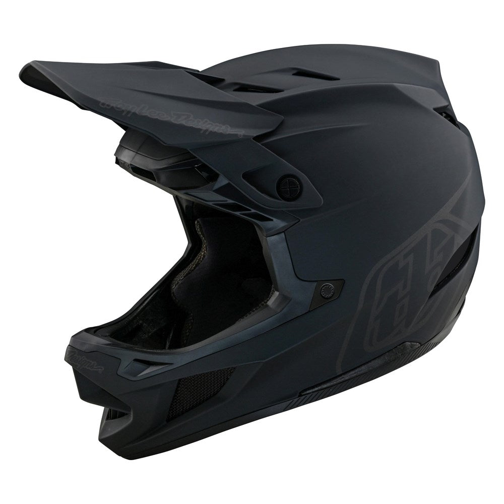 Troy Lee D4 AS Polyacrylite Helmet - Stealth Black