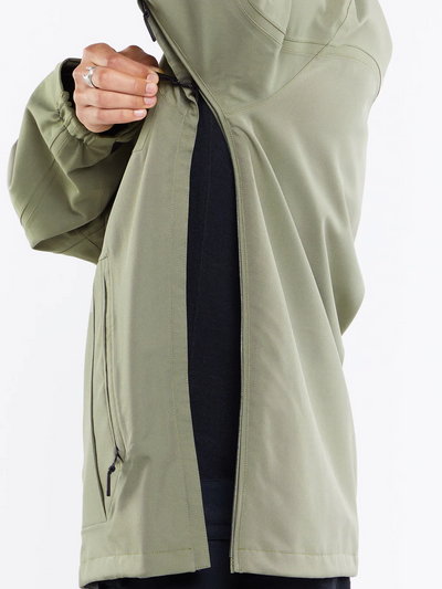 Volcom Brighton Pullover Jacket - Light Military