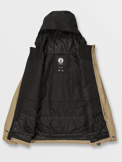 Volcom Stone.91 Insulated Jacket - Dark Khaki